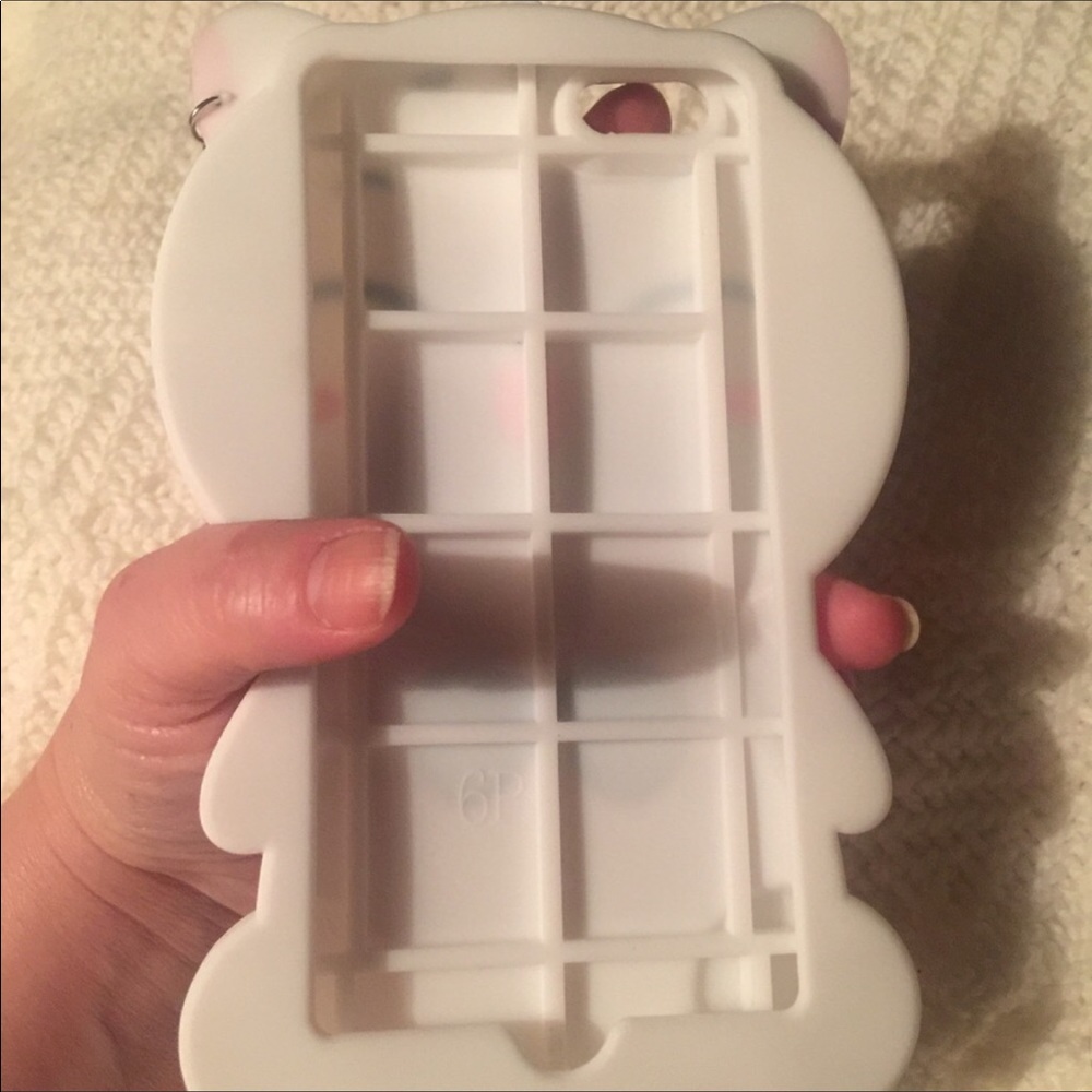 💐 Trisha Paytas White Kitty Cat charm phone case - Picture 3 of 8